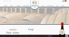 Desktop Screenshot of dorigati.it